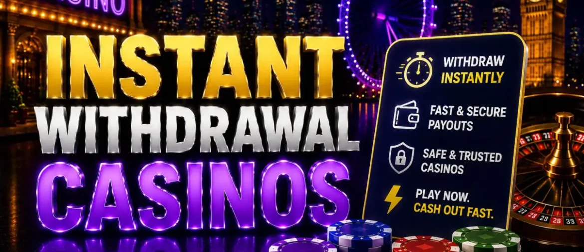 Instant Withdrawal Casinos UK