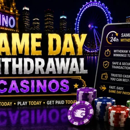 Same Day Withdrawal Casinos UK
