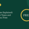 Free Spins Explained: The Four Types and Their Fine Print