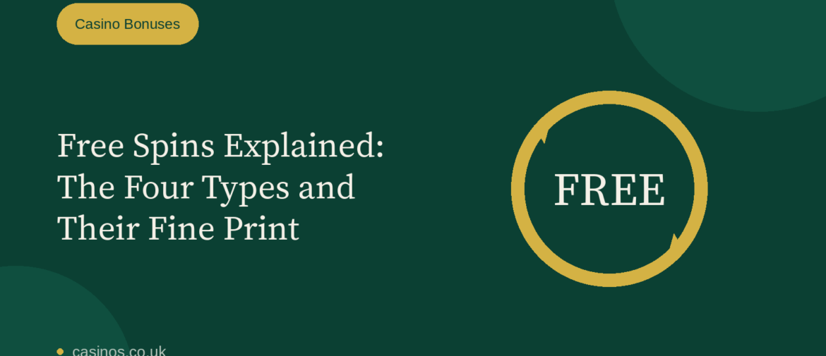 Free Spins Explained: The Four Types and Their Fine Print